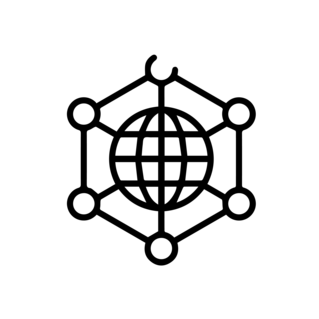 Simple network topology